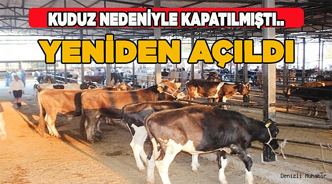 15 GÜN SONRA YENİDEN AÇILDI