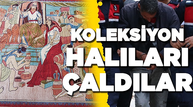 500bin TL Değerindeki Halıları Çaldılar