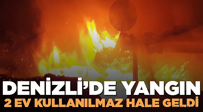 84 yaşındaki adamın iki evi kül oldu