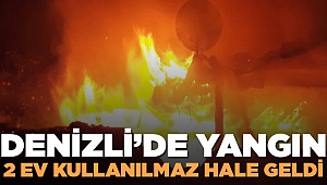 84 yaşındaki adamın iki evi kül oldu