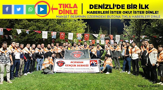 Acıpayamlı gençler dernek çatısı altında toplanıyor