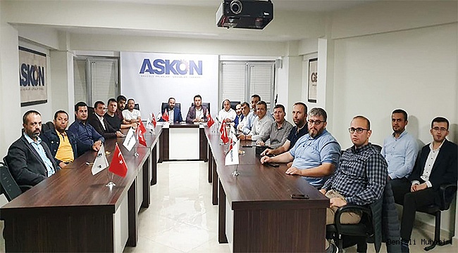 AGD’DEN ASKON’A ZİYARET