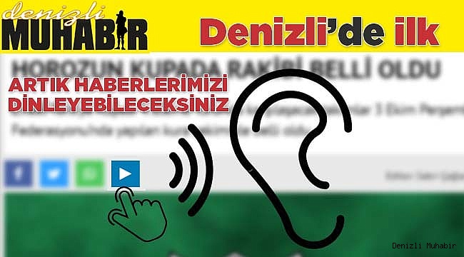 Artık haberlerimizi dinleyebileceksiniz