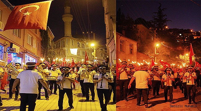 BABADAĞ’DA CUMHURİYET YÜRÜYÜŞÜ VE FENER ALAYI