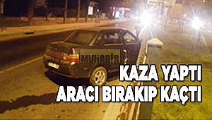 Bariyerlere çarparak durabildi
