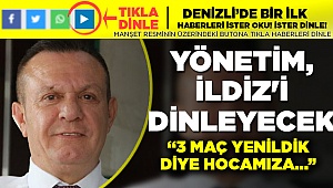 "Başarısızlığın nedenini bulmamız lazım."