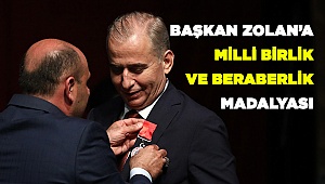 BAŞKAN OSMAN ZOLAN’A BÜYÜK ONUR