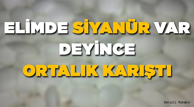 Bıçakla Kendine Zarar Verdi! Elimde Siyanür Var Dedi