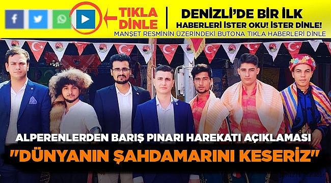 "BU İŞİN SONU TURAN'DIR"