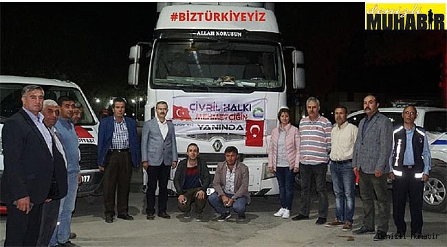 Çivril'den Mehmetçiğe 20 ton elma