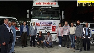 Çivril'den Mehmetçiğe 20 ton elma