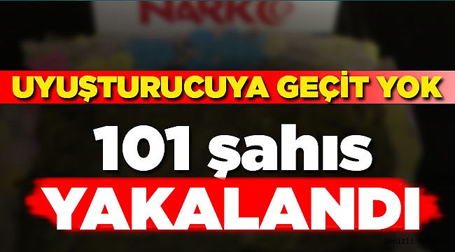 Denizli'de Uyuşturucuya Büyük Darbe