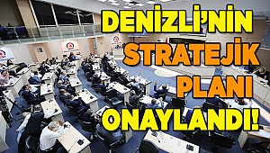 Denizli'nin geleceğine yön verecek stratejik plan onaylandı