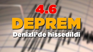 Denizli'yi Panikleten Deprem