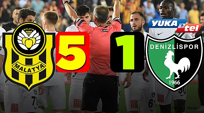 Denizlispor Dağıldı! 5-1