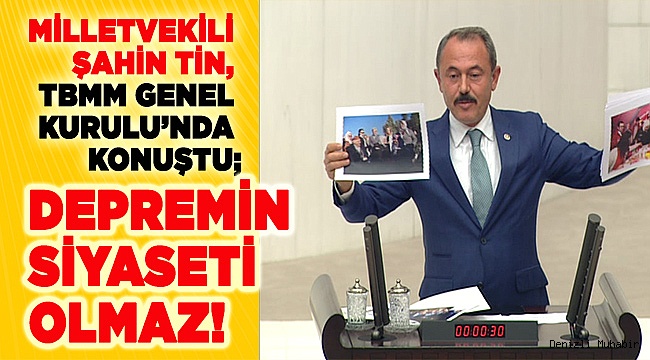 DEPREMİN SİYASETİ OLMAZ!