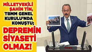 DEPREMİN SİYASETİ OLMAZ!