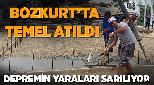 Depremin yaraları sarılıyor!