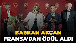 FARANSA’DA YILIN ŞEHİR YÖNETİCİSİ AKCAN OLDU