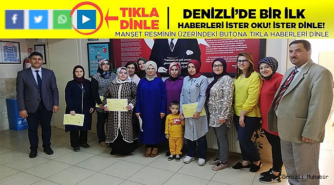 GİYSİLERE HANIM ELİ DEĞDİ