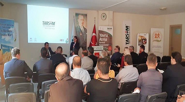 HAY-KOOP üyelerine tarım sigortası ve ‘İmece’ kart eğitimi