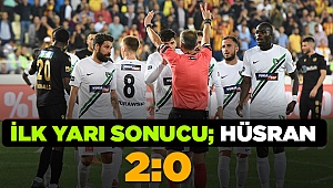 İlk Yarı Tamamlandı! 2-0
