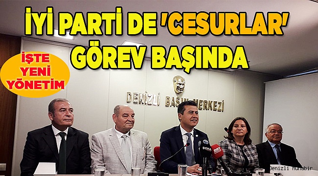 İyi Parti de 'Cesurlar' görev başında