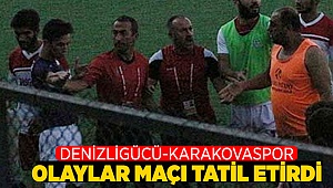 Kırmızı Kartlar Havada Uçtu! maç Tamamlanamadı