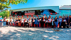 Kız Kardeşim Eğitim Tırı Denizlili kadınlarla buluştu
