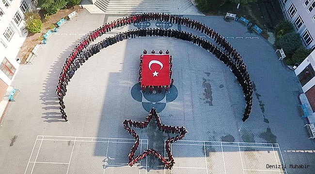 Lise öğrencilerinden Barış Pınarı Harekatı'na destek