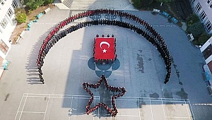 Lise öğrencilerinden Barış Pınarı Harekatı'na destek