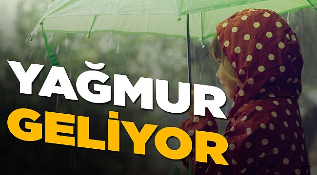 Meteoroloji'den Denizli'ye yağmur Uyarısı