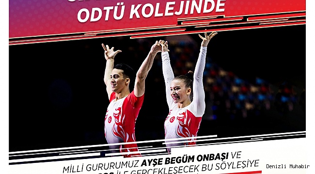 MİLLİ CİMNASTİKÇİLER DENİZLİ'YE GELİYOR