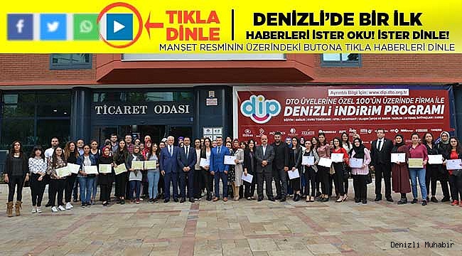 Muhasebe Eğitimi Gören 93 Kursiyer, Belgelerine Kavuştu