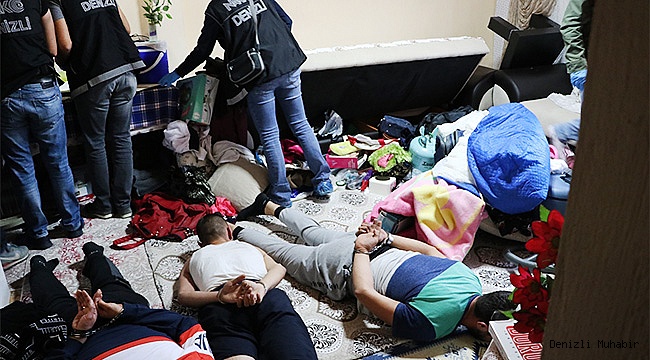 Operasyonda 10 kişi gözaltına alındı