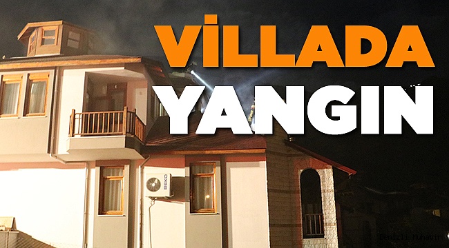 Ormanlık Alandaki Villada Yangın
