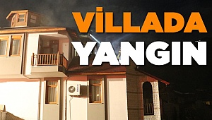 Ormanlık Alandaki Villada Yangın
