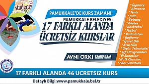 PAMUKKALE’DE KURS ZAMANI