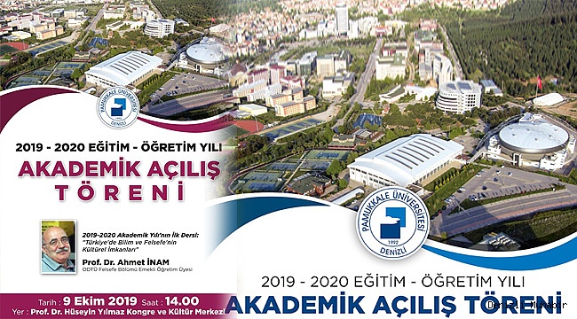 PAÜ’de2019-2020 Akademik Yılı Açılış Töreni Gerçekleştirilecek