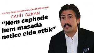 "Şanlı ordumuzun kararlı duruşu sayesinde hak ettiğimizi aldık"