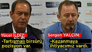 Teknik Adamlardan Maç Sonu Açıklamaları