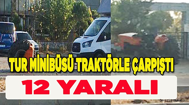 TRAKTÖRÜN TEKERİ KOPTU