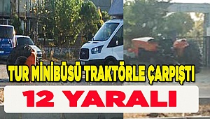 TRAKTÖRÜN TEKERİ KOPTU