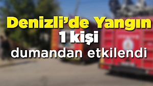 Yangında Bir Kişi Dumandan Etkilendi