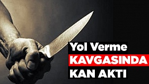 Yol verme kavgasında birbirlerini bıçakladılar