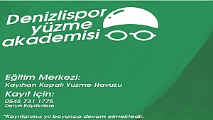 Yukatel Denizlispor Yüzme Akademisi kayıtları başladı.