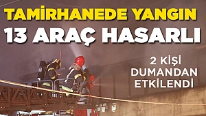 13 Araç Kullanılamaz Hale Geldi