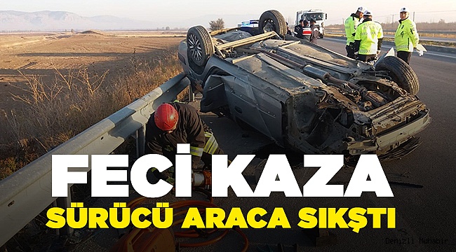 Araç Takla Attı