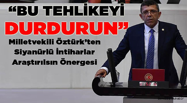 Artan İntiharlara Karşı Araştırma Önergesi