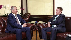 Avustralya Büyükelçisi'nden Başkan Osman Zolan’a ziyaret
